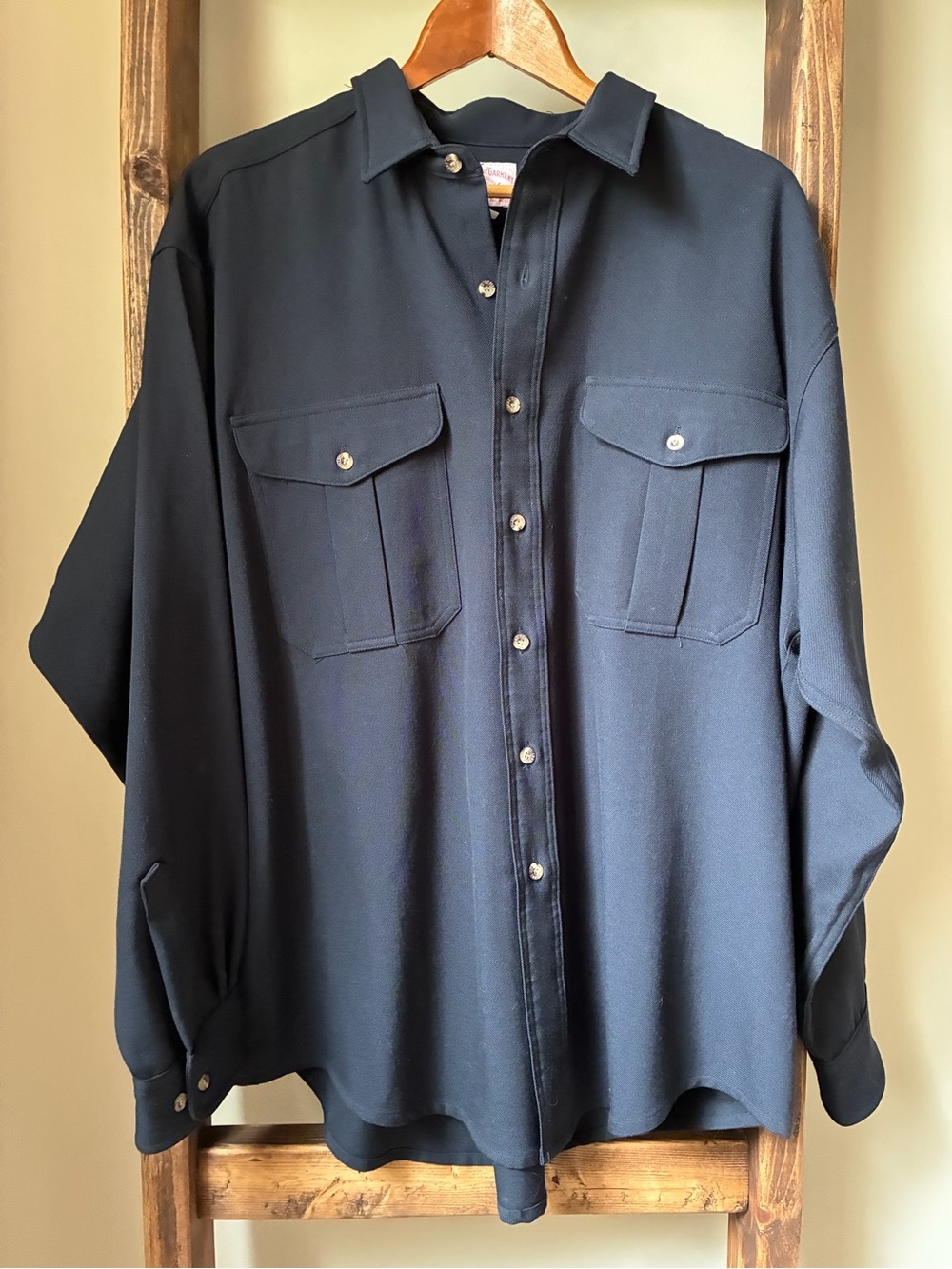 Filson | 100% Wool | Black | Vintage | Men's Workwear Shirt | Sz XL | Gorpcore